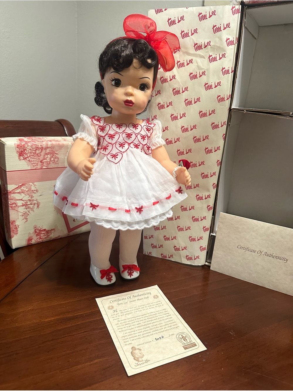 terri Lee Collectible Sweetheart Doll.